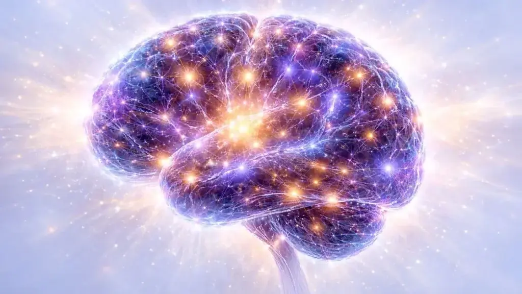 Neurociência explicando conexões do cérebro humano